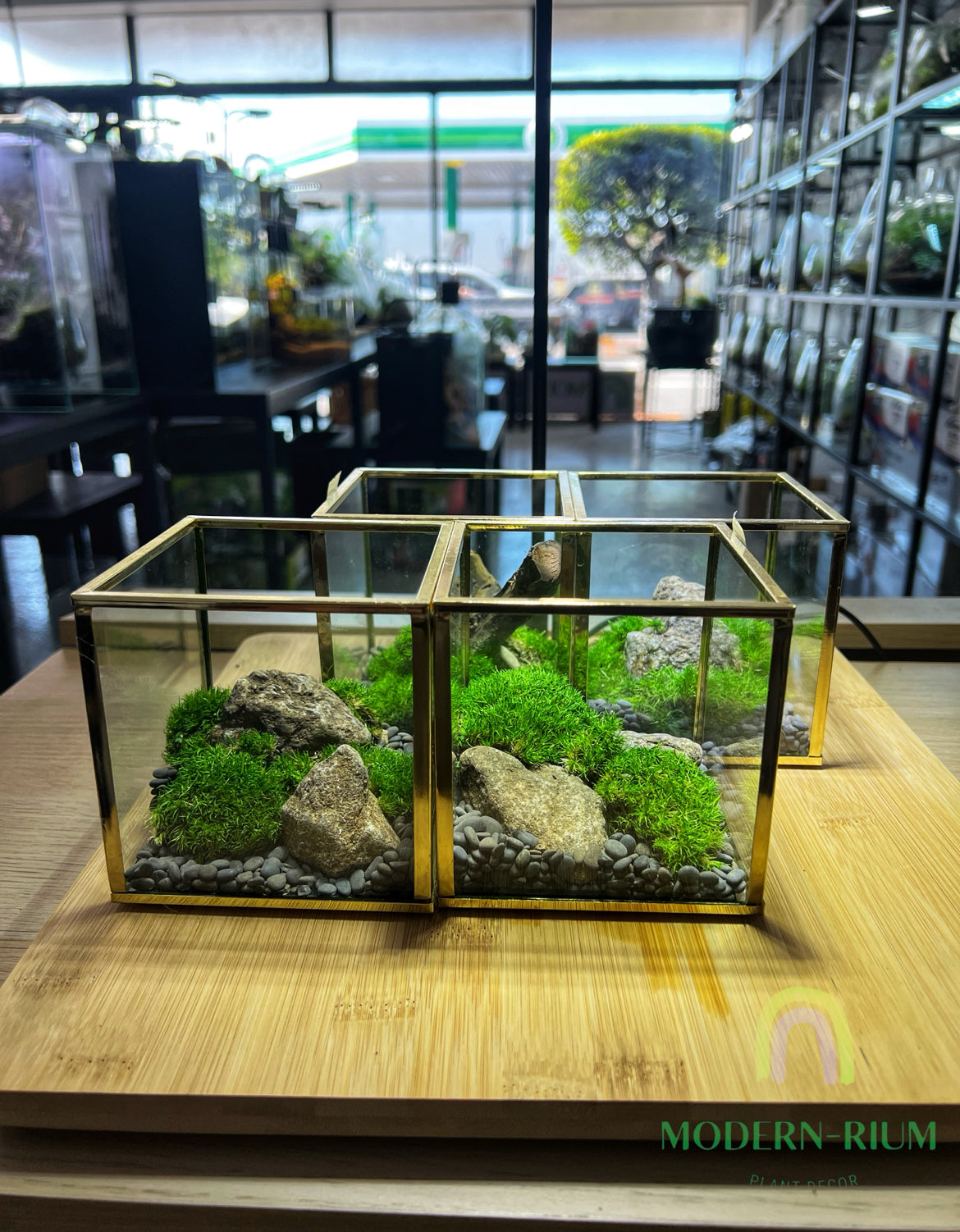 Mossy bit 10x10cm
