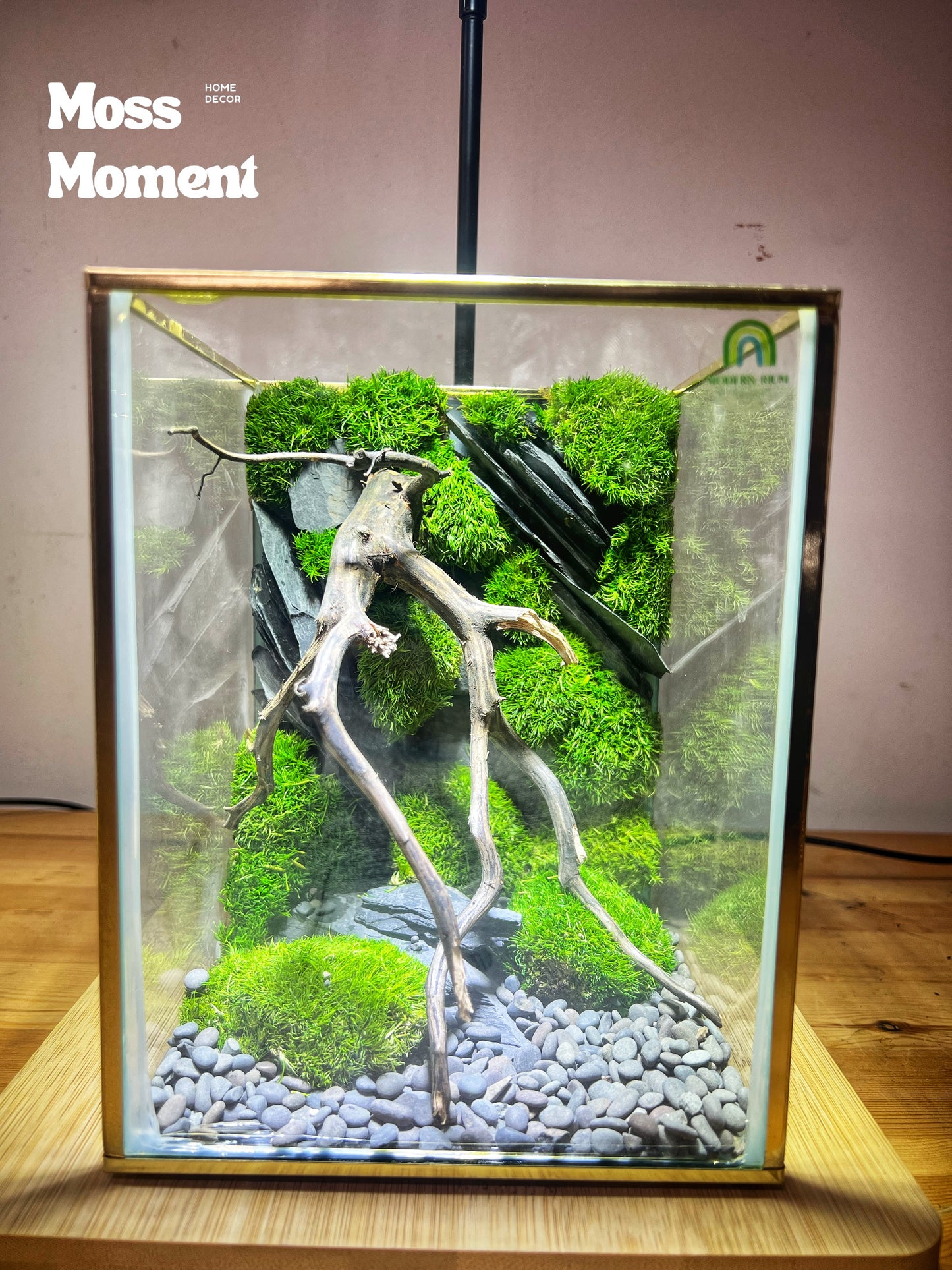 Vertical rock wall 15x15x18cm